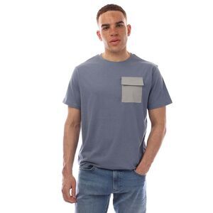 Duck and Cover Mens Limatar T-Shirt / Blue